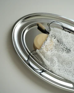 Мешочек из итальянского кружева
