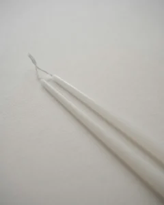 Свечи граненые белые, 2 шт