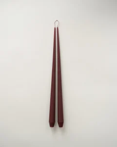 Свечи классические винные, 2 шт