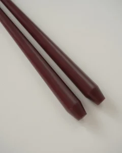 Свечи классические винные, 2 шт