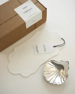 Подарочный набор с винтажной икорницей Broggi