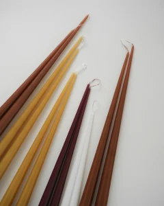 Свечи классические темная карамель, 2 шт