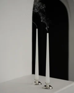 Свечи классические белые, 2 шт