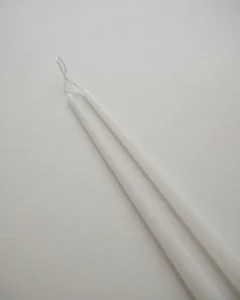 Свечи классические белые, 2 шт