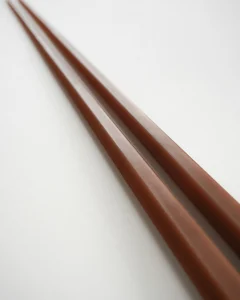 Свечи граненые темная карамель, 2 шт