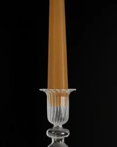 Свечи граненые медовые, 2 шт