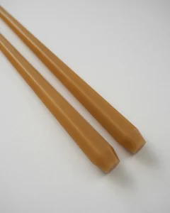 Свечи граненые медовые, 2 шт