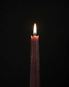 Свечи классические винные, 2 шт