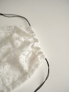 Мешочек из итальянского кружева