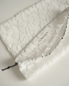 Мешочек из итальянского кружева