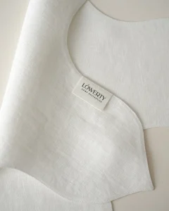 Салфетка «лепесток» для хлебной корзины белая