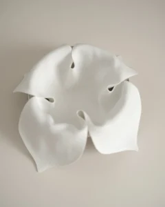 Салфетка «лепесток» для хлебной корзины белая