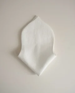 Салфетка «лепесток» для хлебной корзины белая