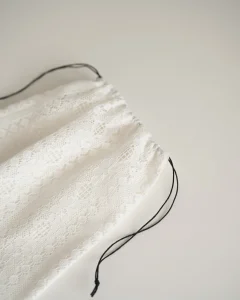 Мешочек из итальянского кружева