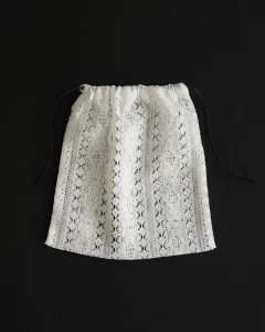 Мешочек из итальянского кружева